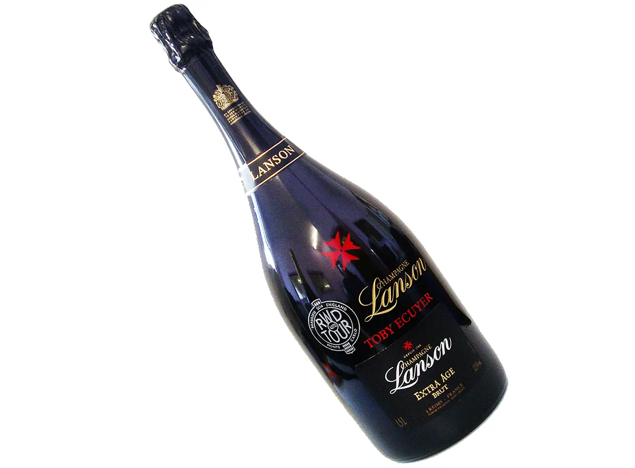 Personalised engraved champagne bottle